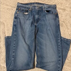 Levi’s Men's Relaxed Fit Blue Jeans